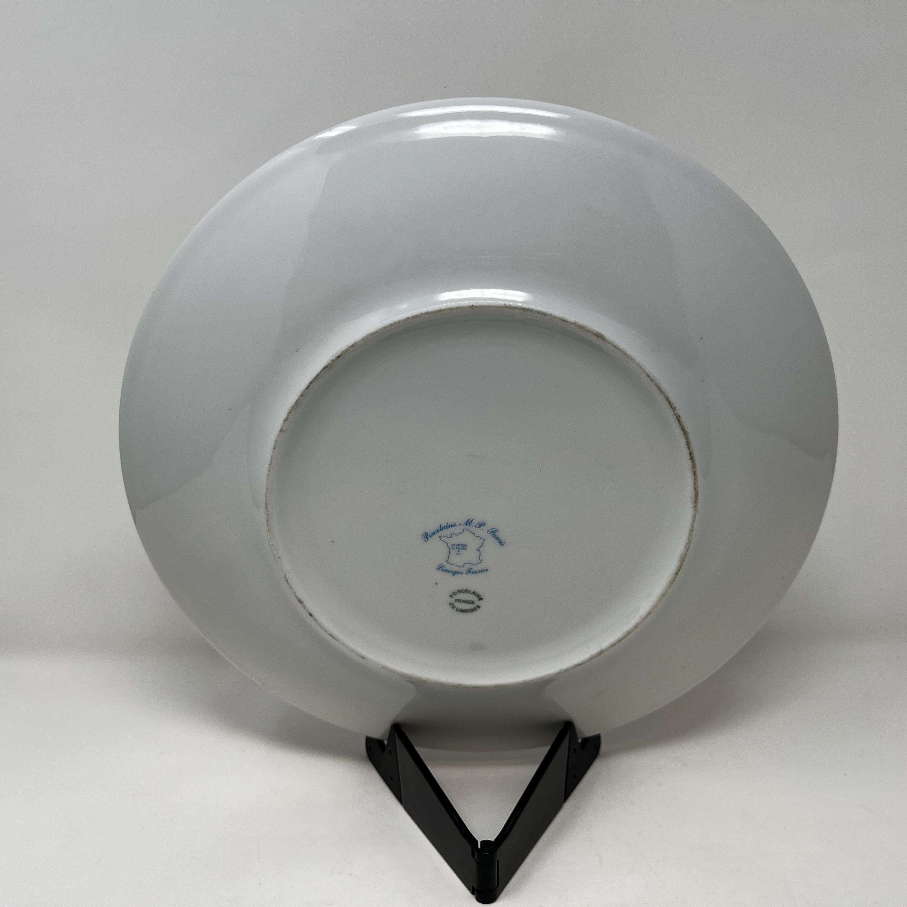 Limoges Porcelain Wall Plate, French Collectible Plate, Housewarming Gift