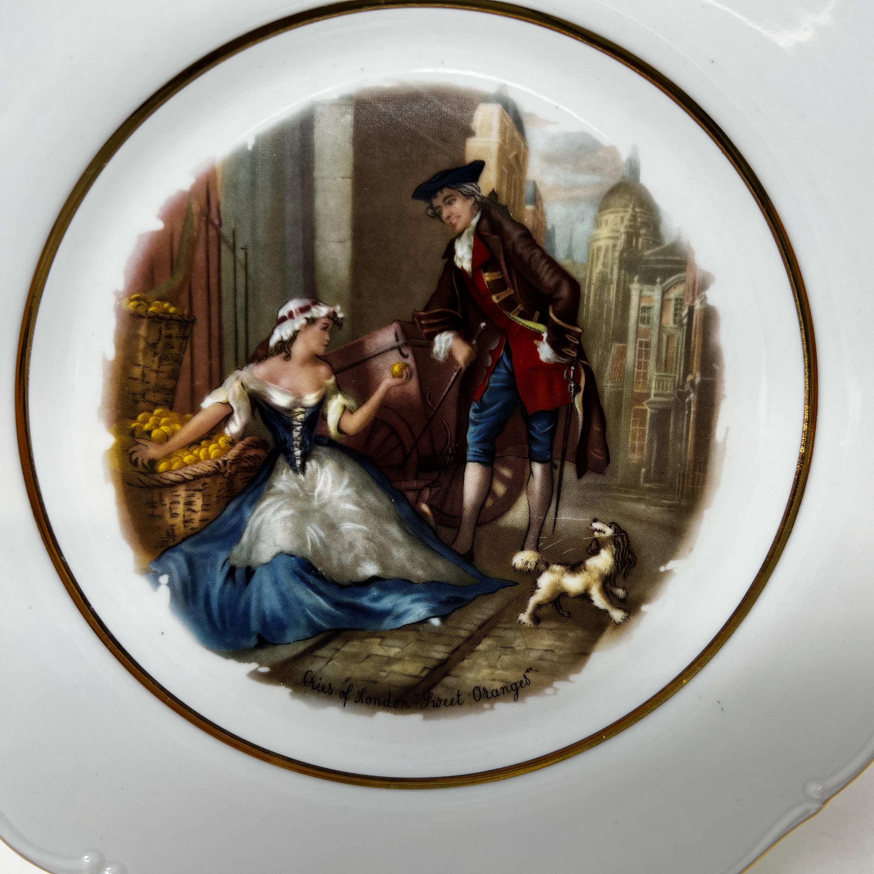 Czech Fine Bone China Wall Plate, Collectible Home Decor