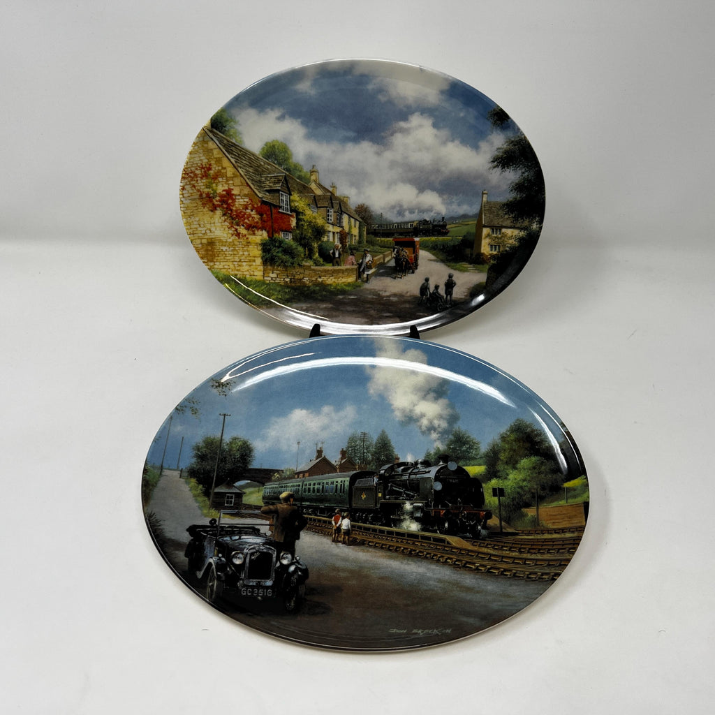 WEDGWOOD Queens Ware Collectors Plate, Railway Memories, Limited Edition