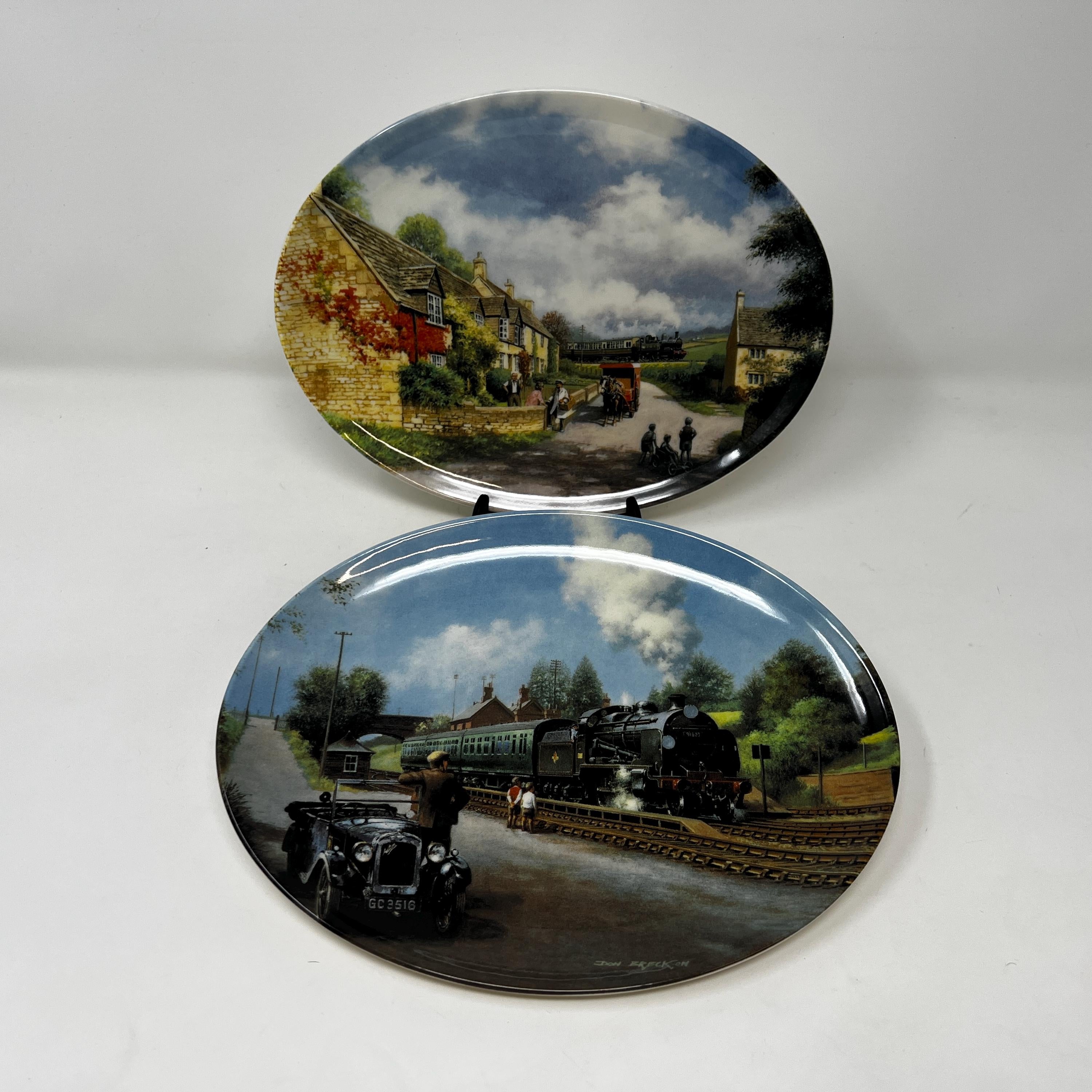 WEDGWOOD Queens Ware Collectors Plate, Railway Memories, Limited Edition