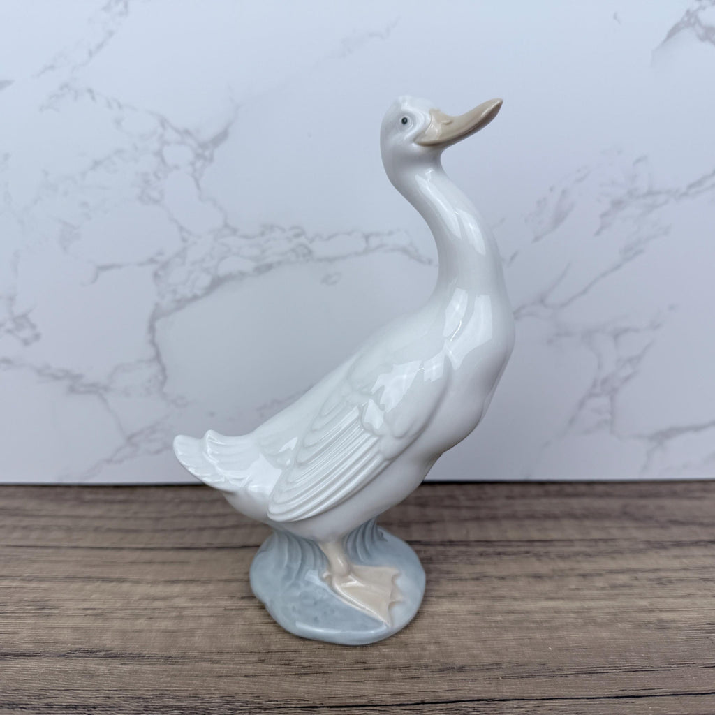 NAO by LLADRO Porcelain Goose Figurine, Spanish Ceramic Decor