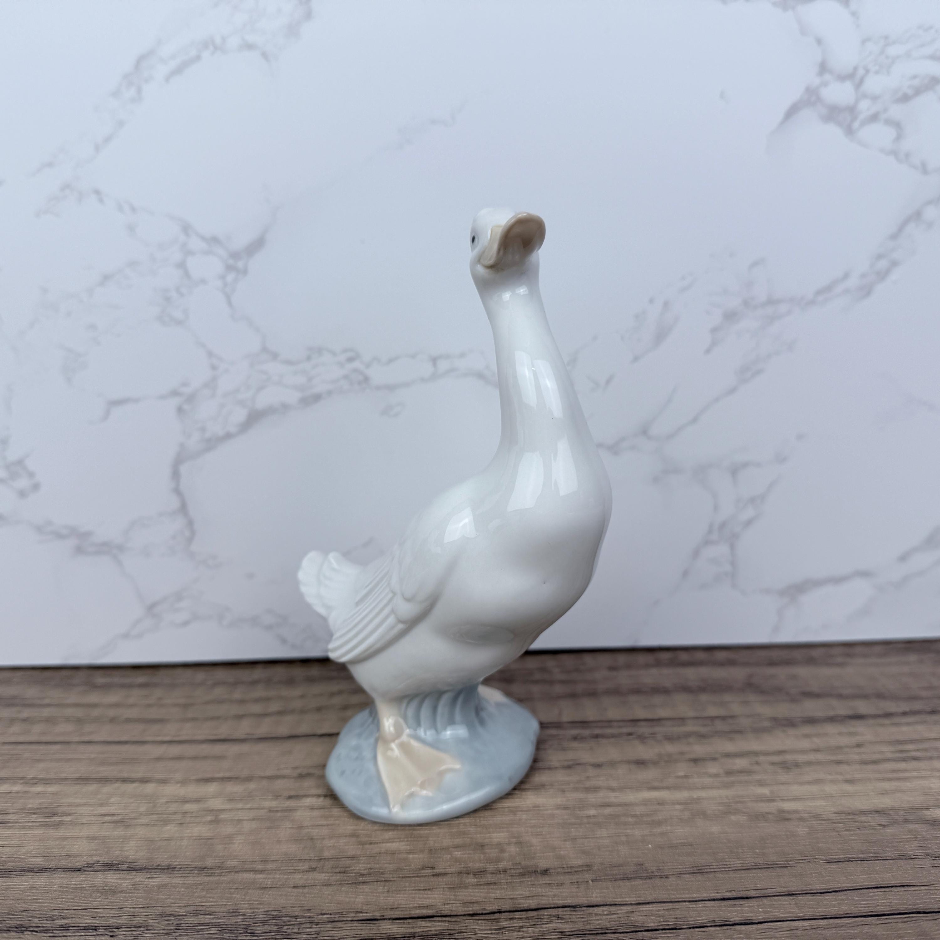 NAO by LLADRO Porcelain Goose Figurine, Spanish Ceramic Decor
