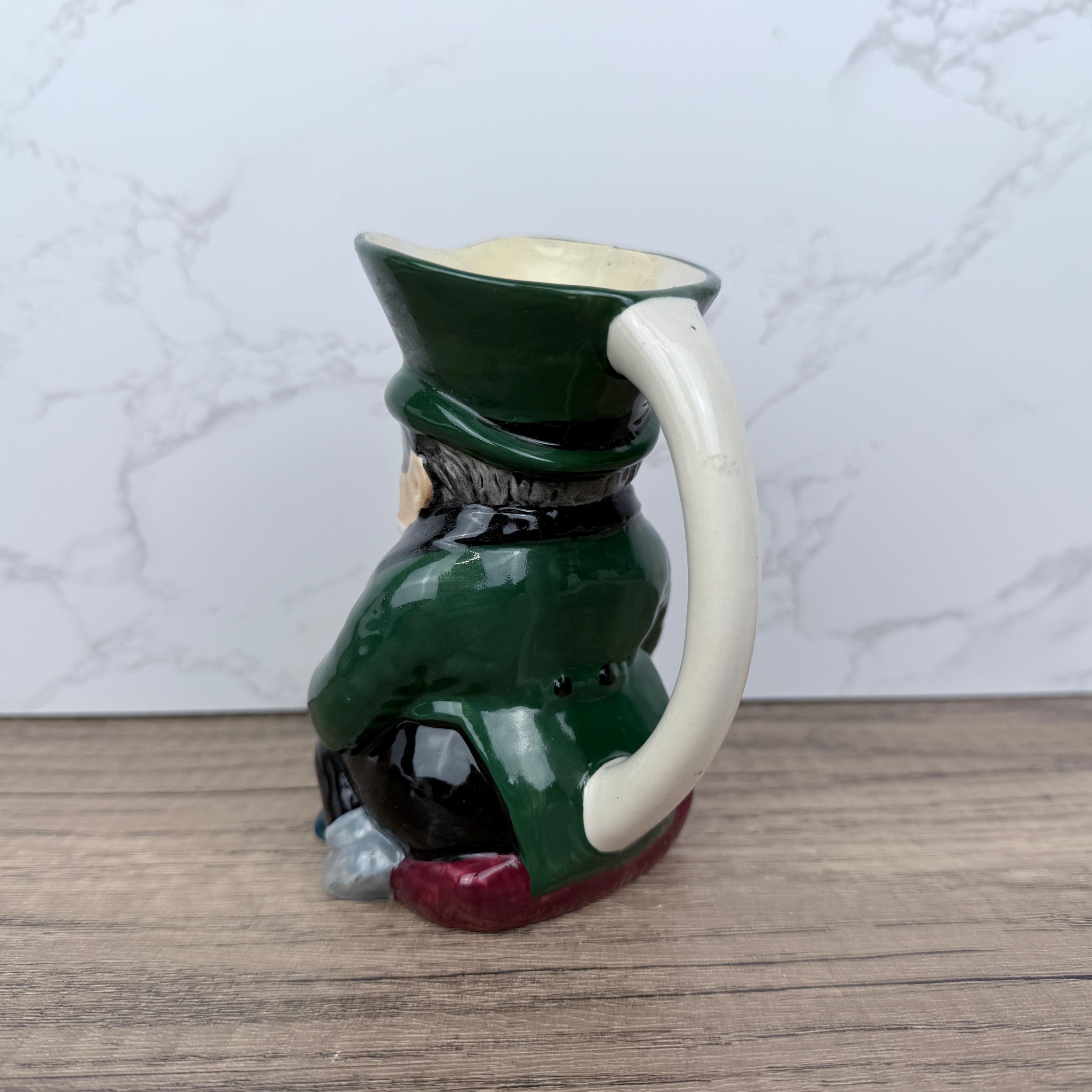Vintage Roy Kirkham Toby Jug "Richman 976", Staffordshire Pottery
