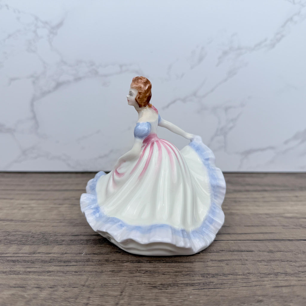 Vintage Royal Doulton Ninette Figurine HN3215, Bone China Collectors Lady (Repaired Neck)