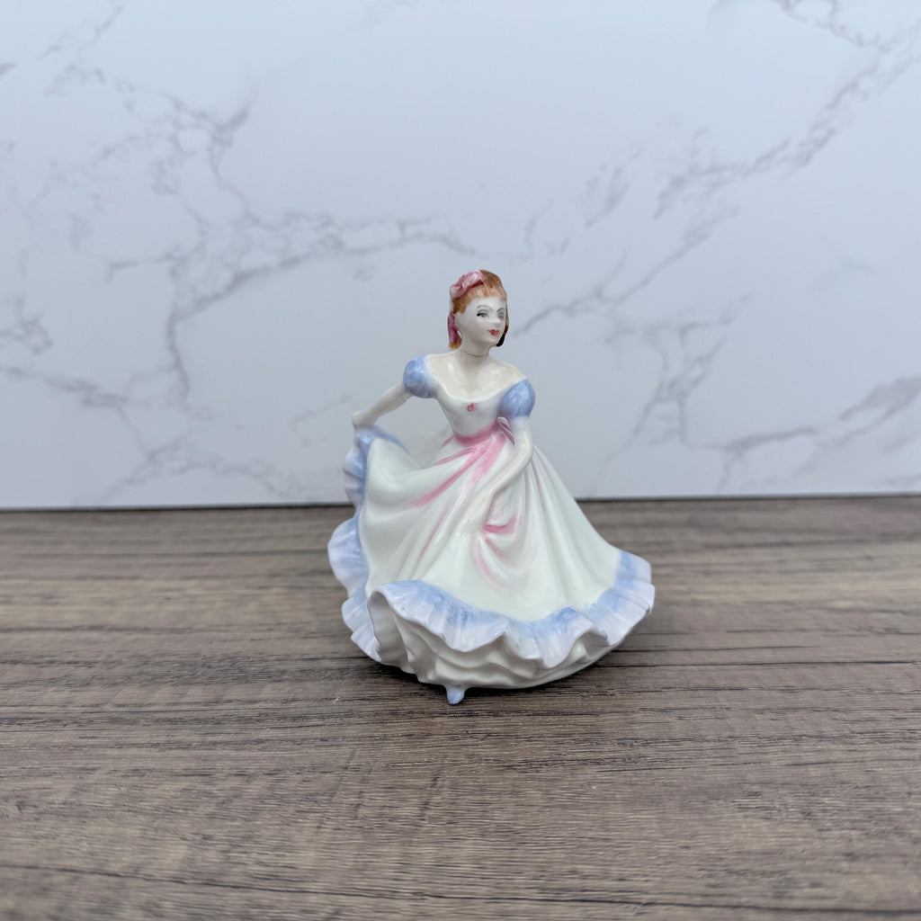 Vintage Royal Doulton Ninette Figurine HN3215, Bone China Collectors Lady (Repaired Neck)