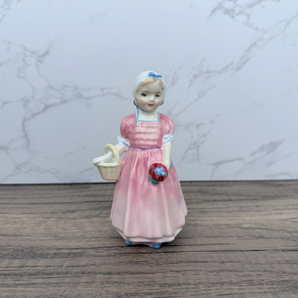 Vintage Royal Doulton Figurine, Tinkle Bell HN1677, Collectible Porcelain Girl