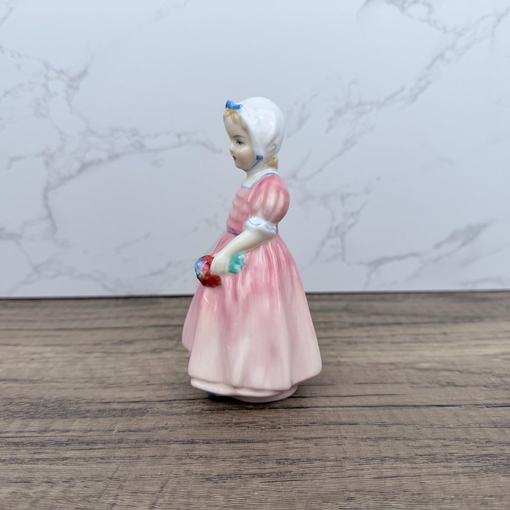 Vintage Royal Doulton Figurine, Tinkle Bell HN1677, Collectible Porcelain Girl