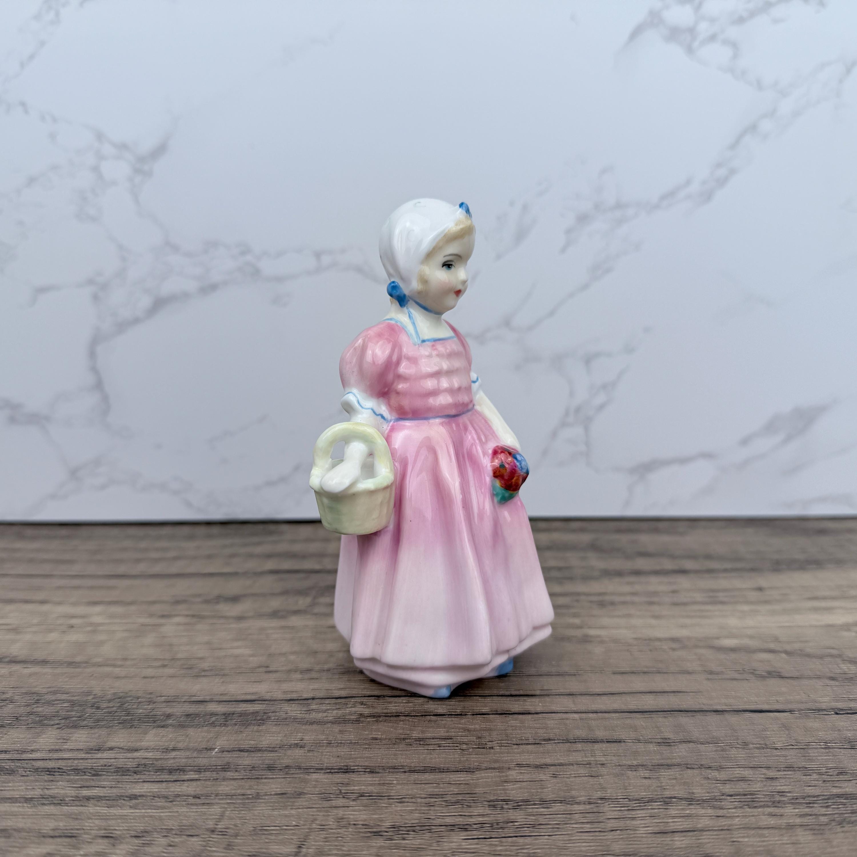 Vintage Royal Doulton Figurine, Tinkle Bell HN1677, Collectible Porcelain Girl