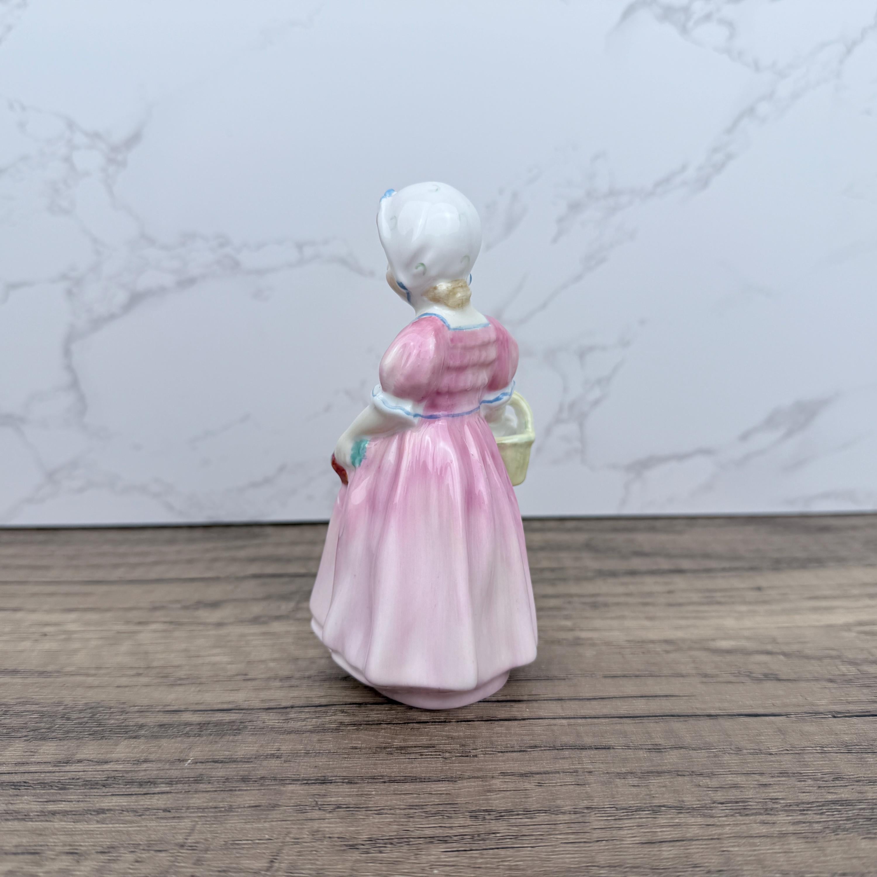 Vintage Royal Doulton Figurine, Tinkle Bell HN1677, Collectible Porcelain Girl