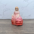 ROYAL DOULTON Rose 1368 Girl in a Pink Dress POTTED by Doulton Vintage Figurine