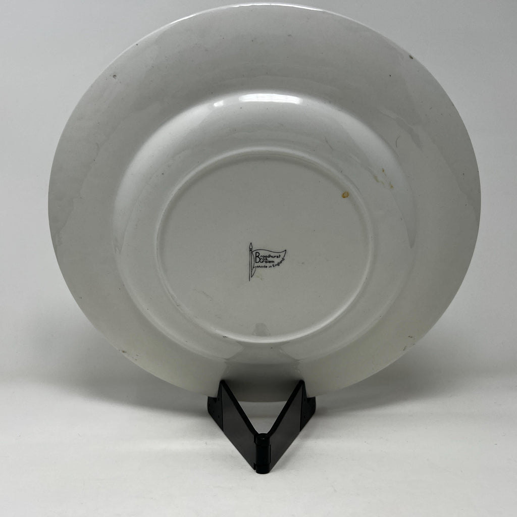 Vintage 1960s Cries of London Plate, Broadhurst Bros Burslem, British Wall Decor