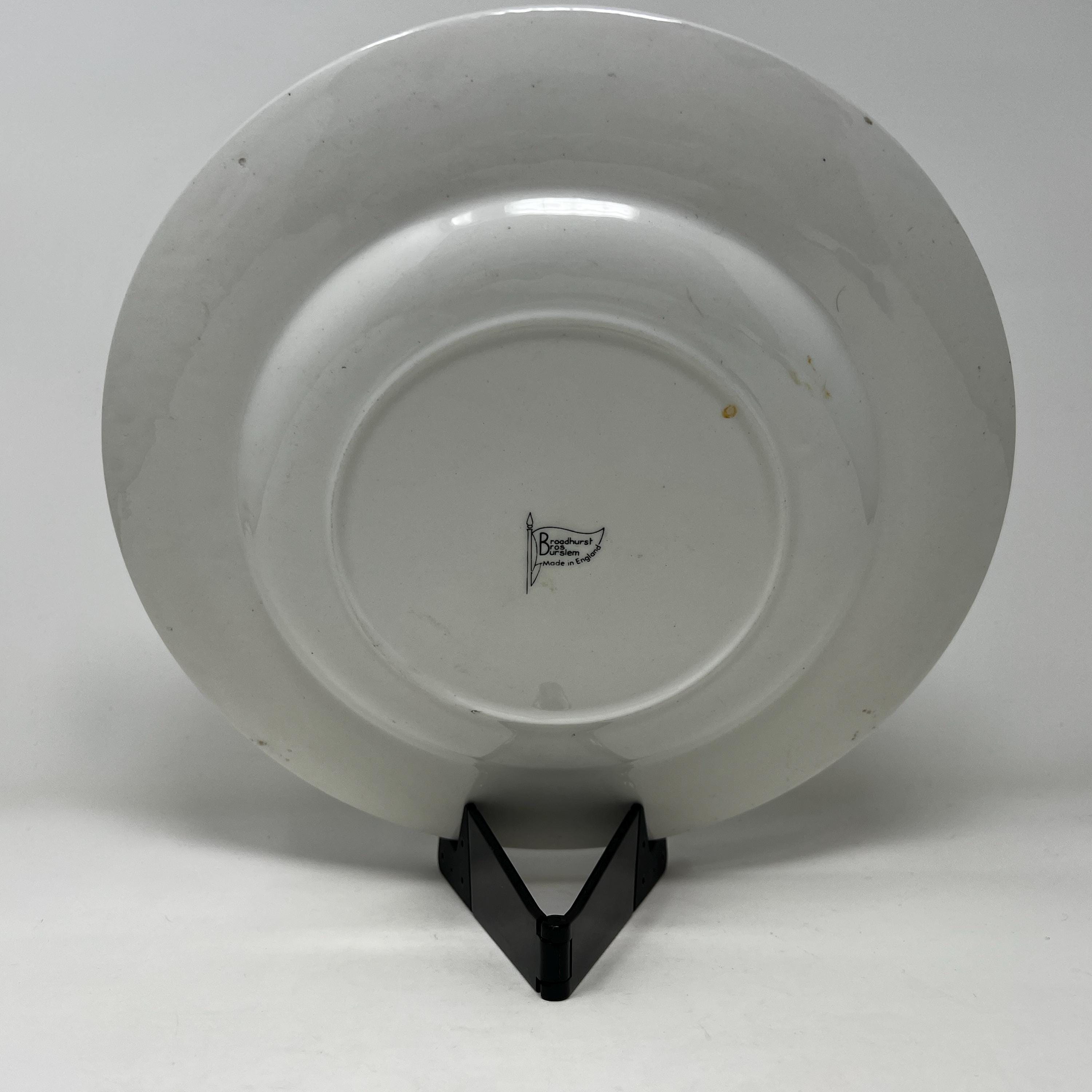 Vintage 1960s Cries of London Plate, Broadhurst Bros Burslem, British Wall Decor