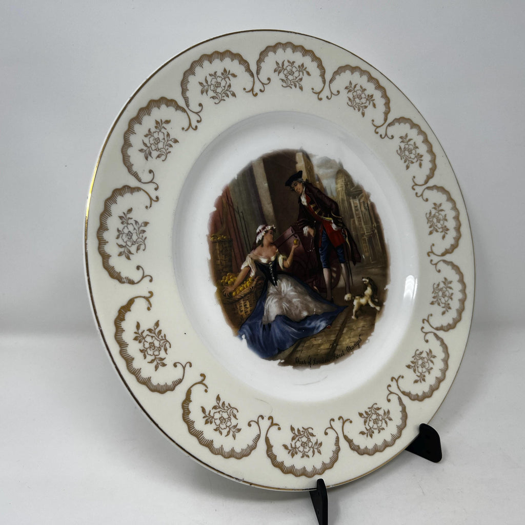 Cries of London Bone China Plate, Collectible Wall Art, Made in England