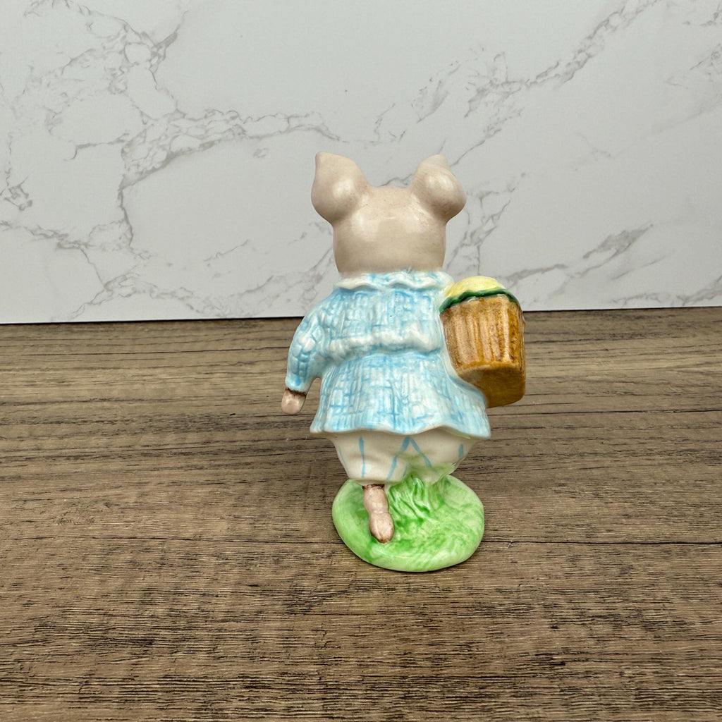 Beswick Beatrix Potter Figurine, Little Pig Robinson, 1950s Nursery Decor