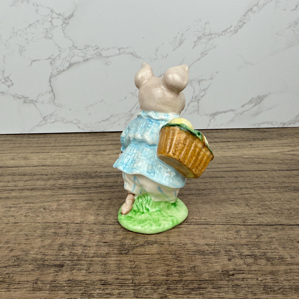 Beswick Beatrix Potter Figurine, Little Pig Robinson, 1950s Nursery Decor