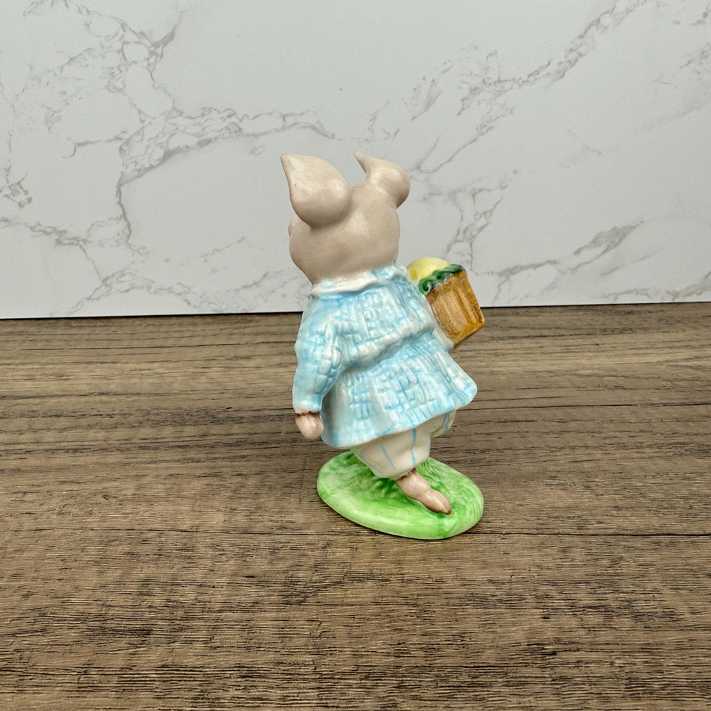 Beswick Beatrix Potter Figurine, Little Pig Robinson, 1950s Nursery Decor