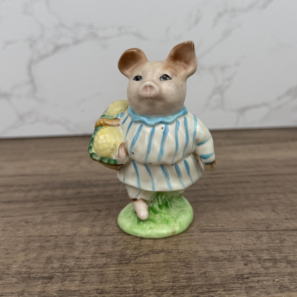 Beswick Beatrix Potter Figurine, Little Pig Robinson, Early Version