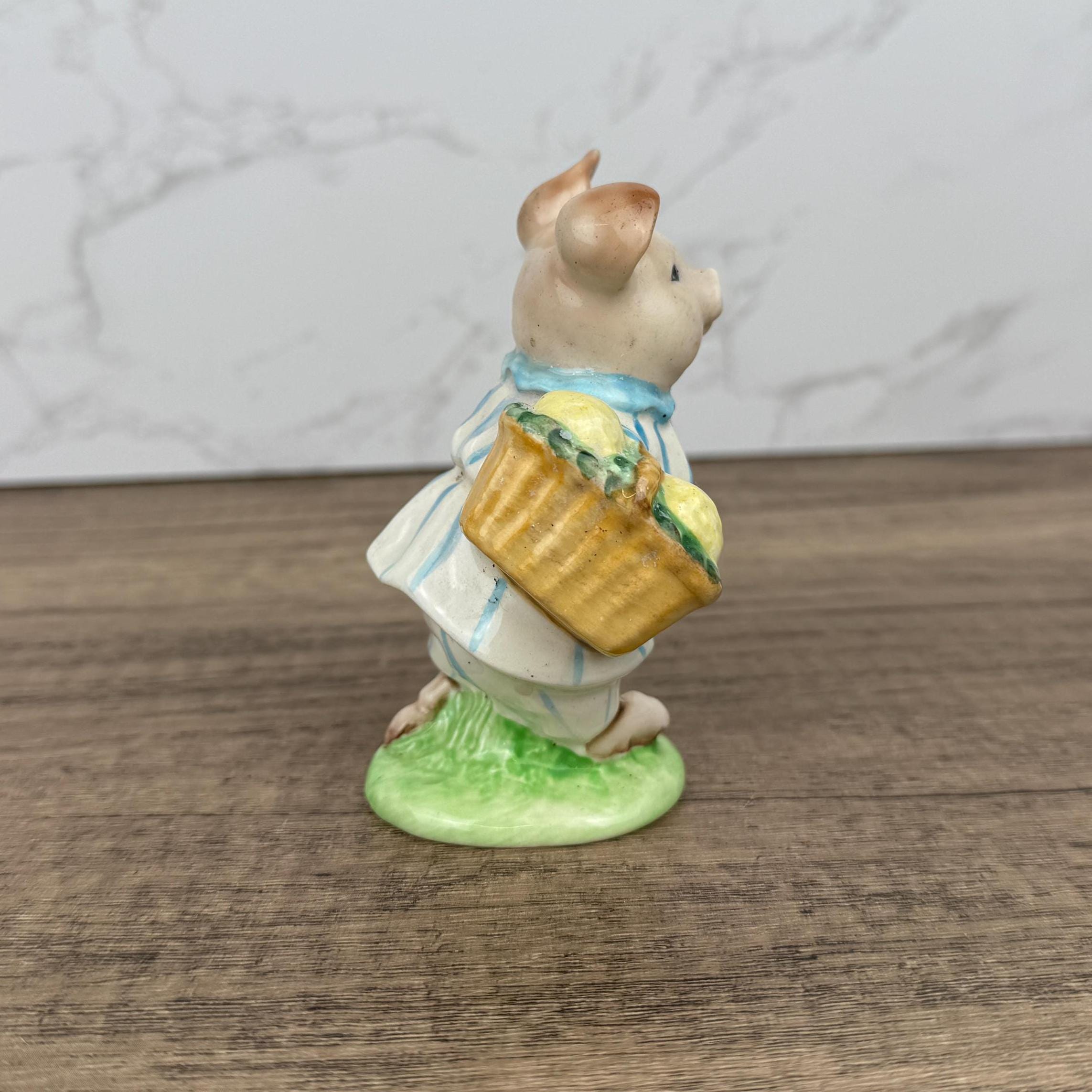 Beswick Beatrix Potter Figurine, Little Pig Robinson, Early Version