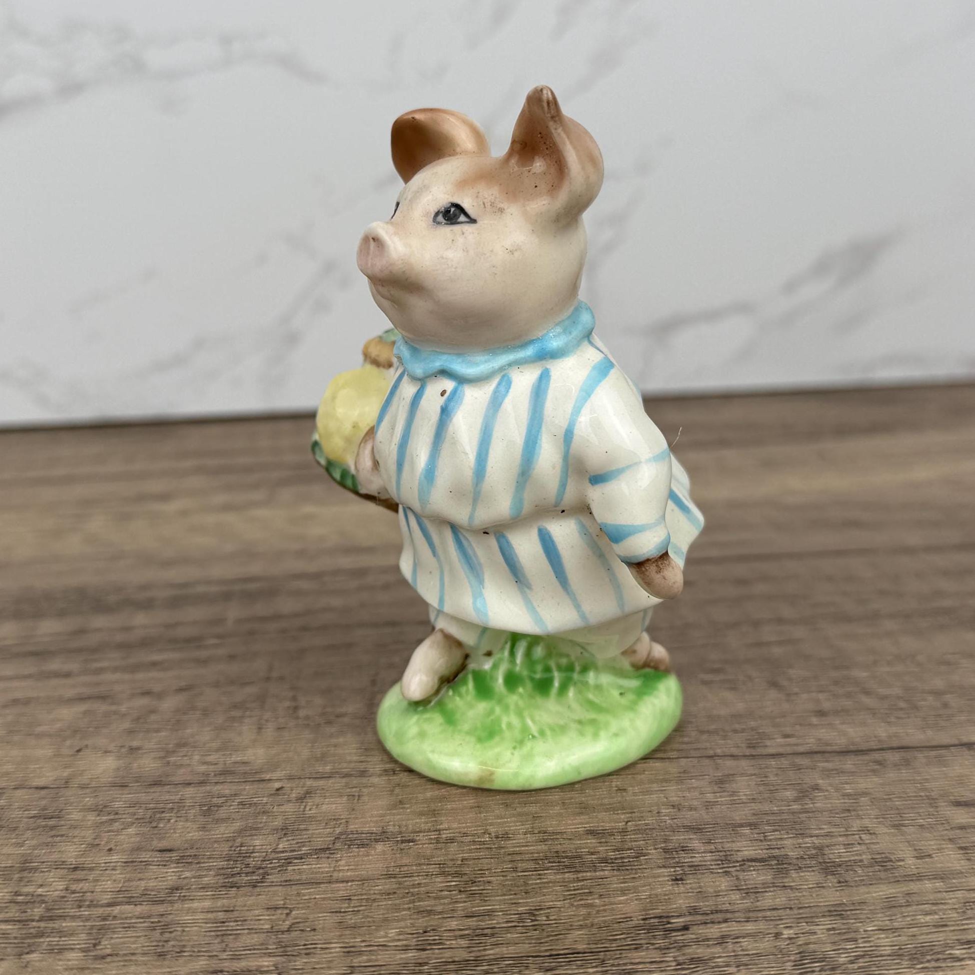 Beswick Beatrix Potter Figurine, Little Pig Robinson, Early Version