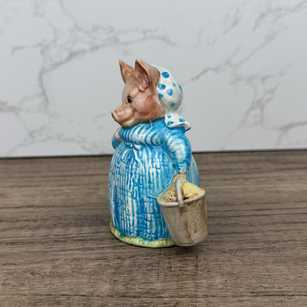 Vintage Beswick Beatrix Potter Aunt Pettitoes Porcelain Figurine