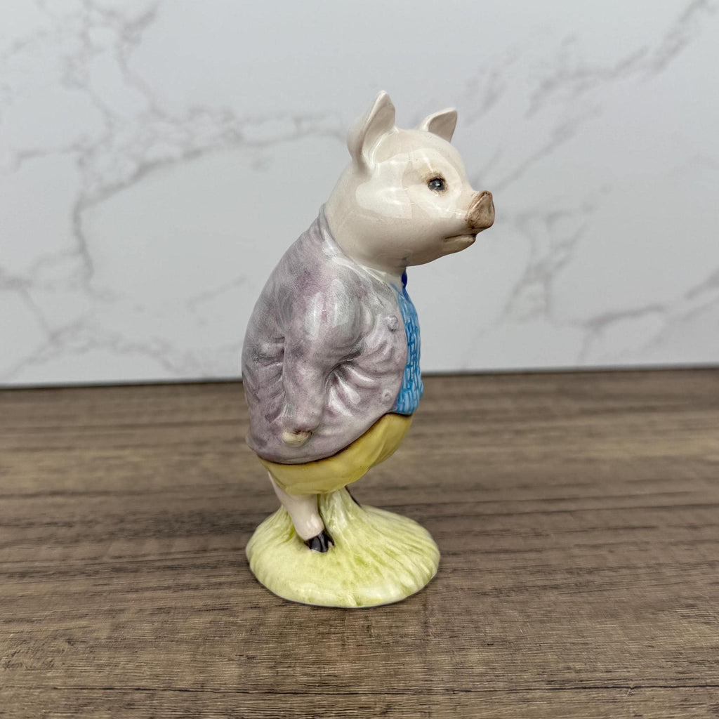 Royal Albert Beatrix Potter Pigling Bland Figurine, 1989