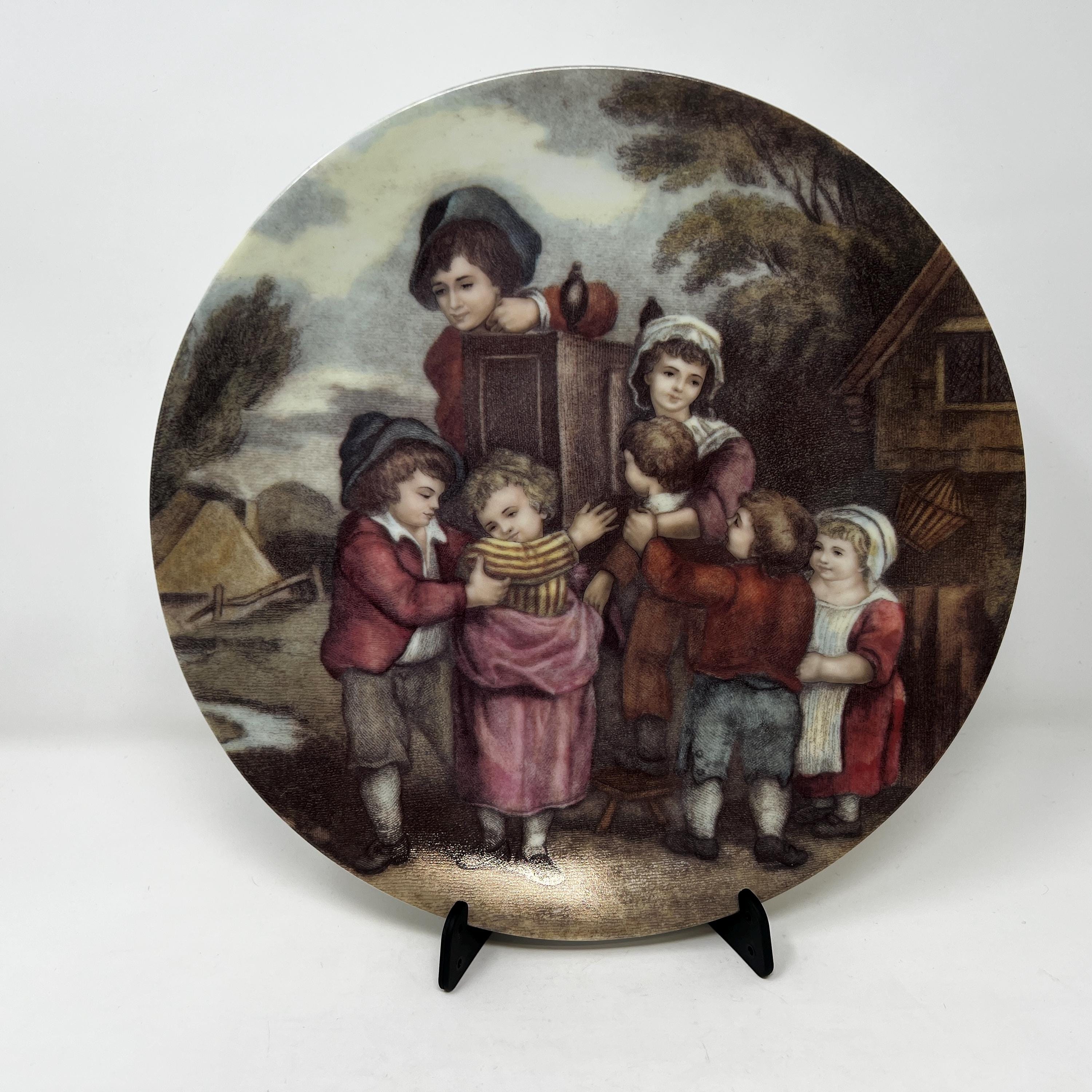 Limoges Porcelain Wall Plate, French Collectible Plate, Housewarming Gift