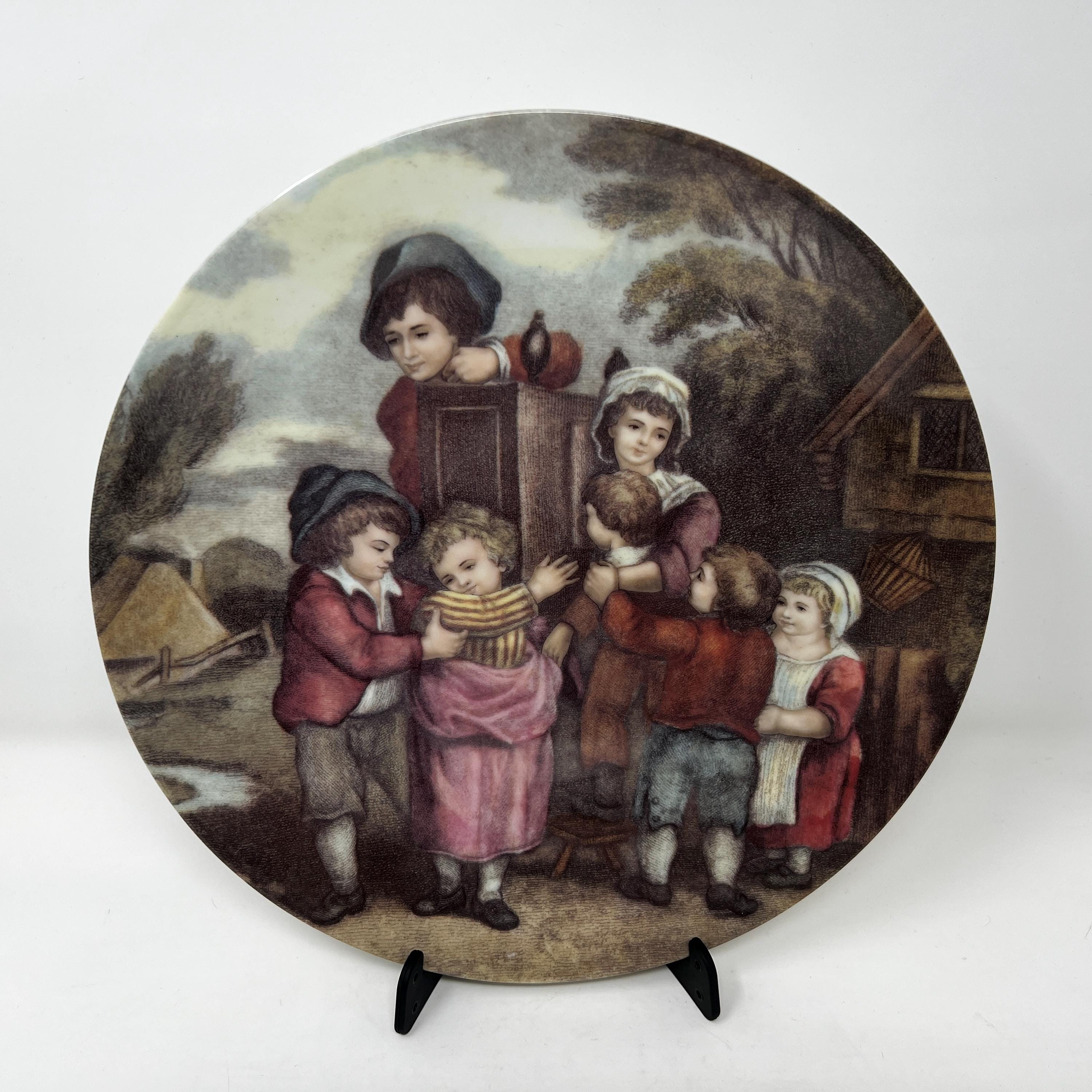 Limoges Porcelain Wall Plate, French Collectible Plate, Housewarming Gift