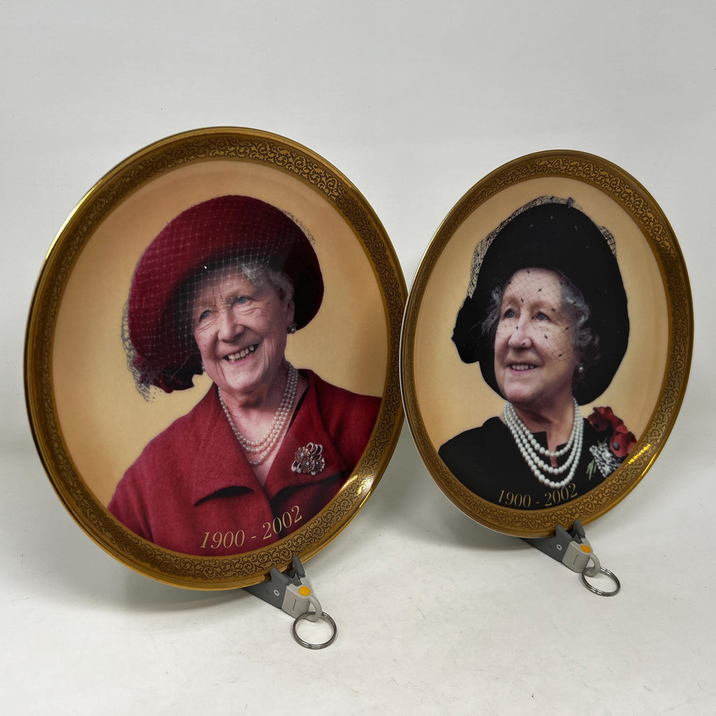 Queen Mother Collectible Plate, Davenport Pottery, Limited Edition Royal Family