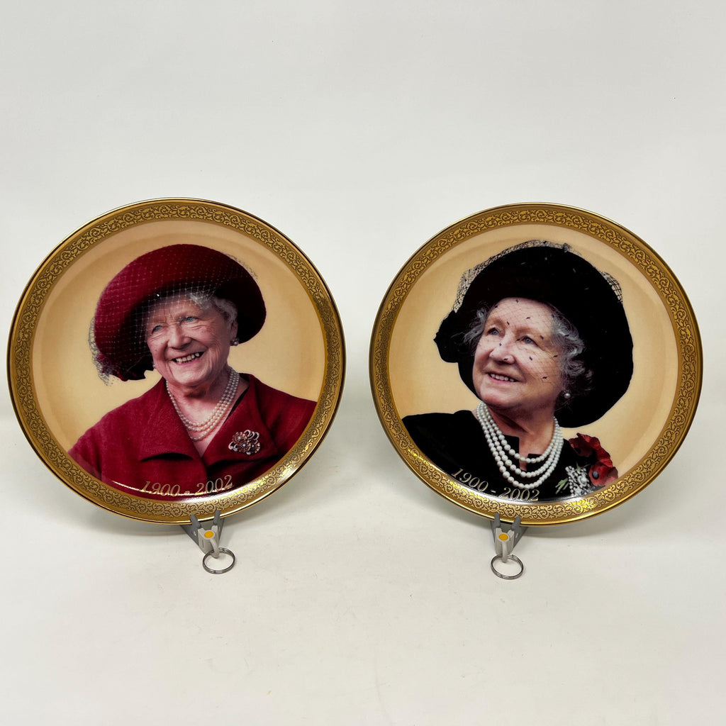 Queen Mother Collectible Plate, Davenport Pottery, Limited Edition Royal Family
