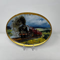 Davenport Pottery Train Wall Plates, Moors and Mountains Collection