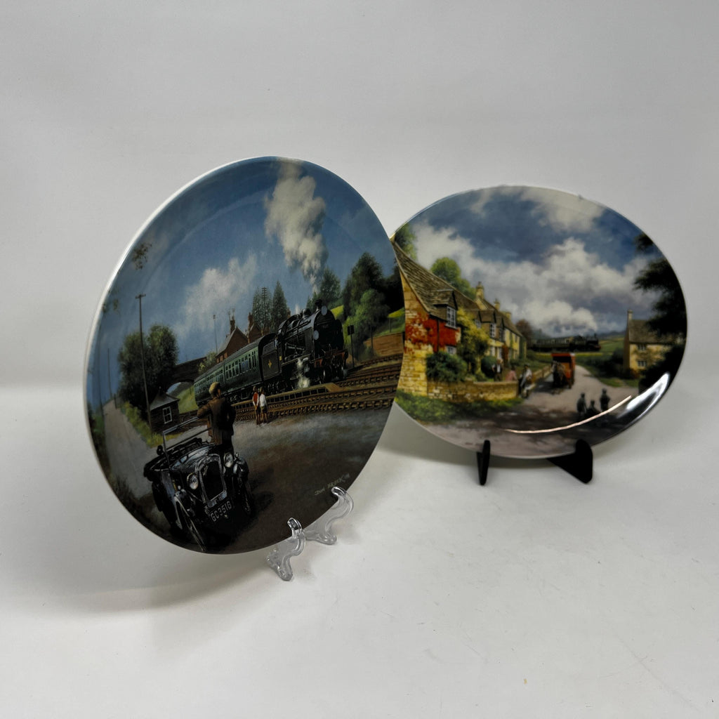 WEDGWOOD Queens Ware Collectors Plate, Railway Memories, Limited Edition