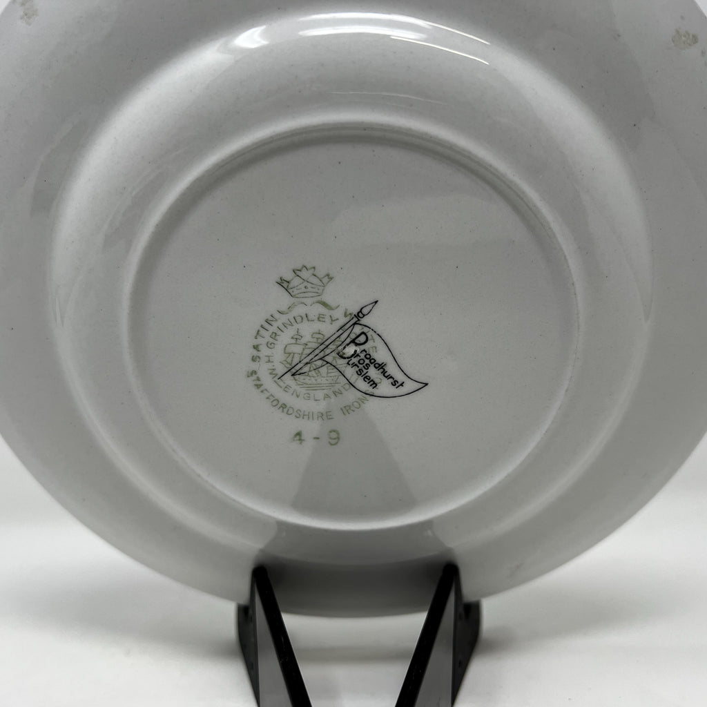 Vintage York and Bristol Bone China Plate, Old Coach House Decor