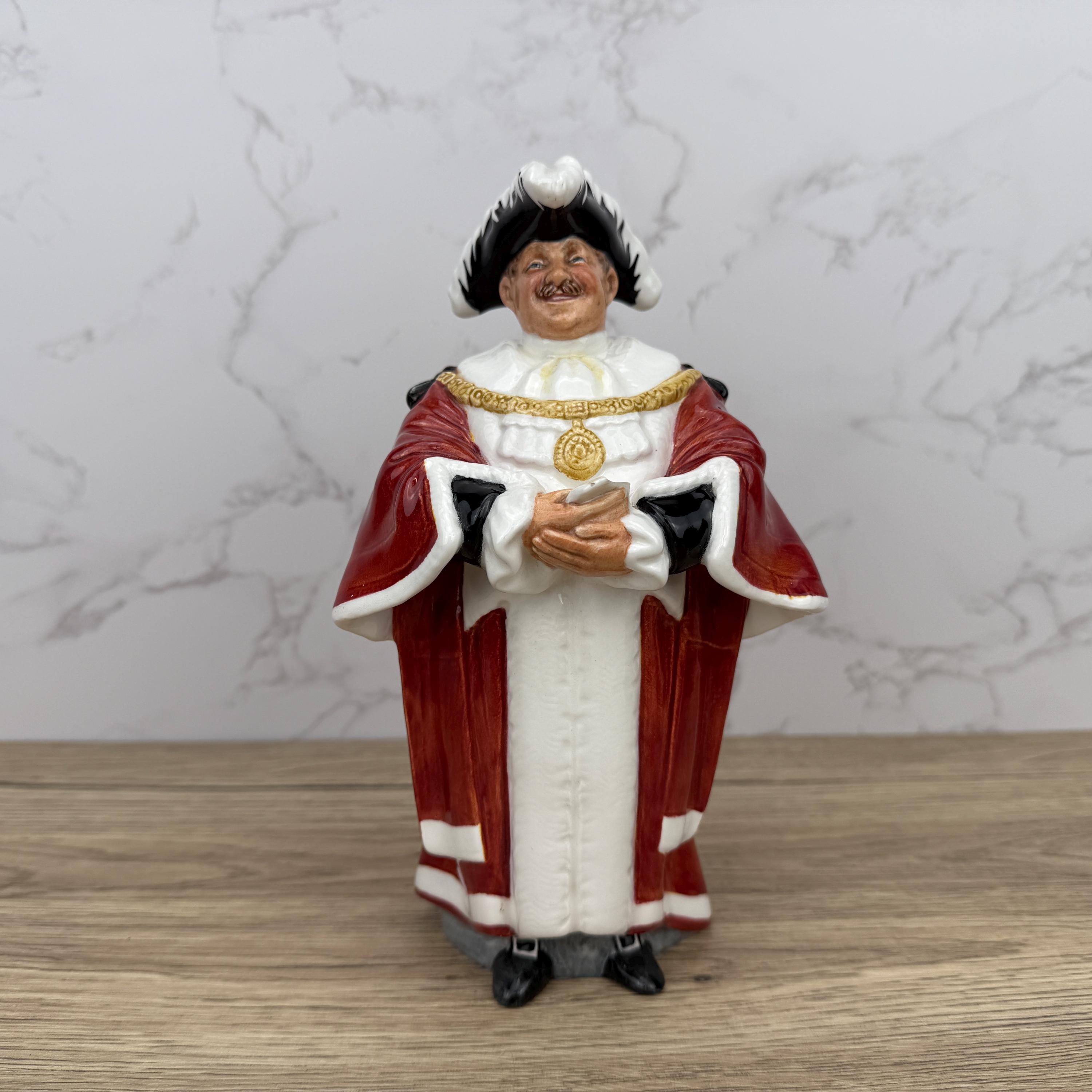 Vintage Royal Doulton Bone China Figurine "The Mayor" HN 2280