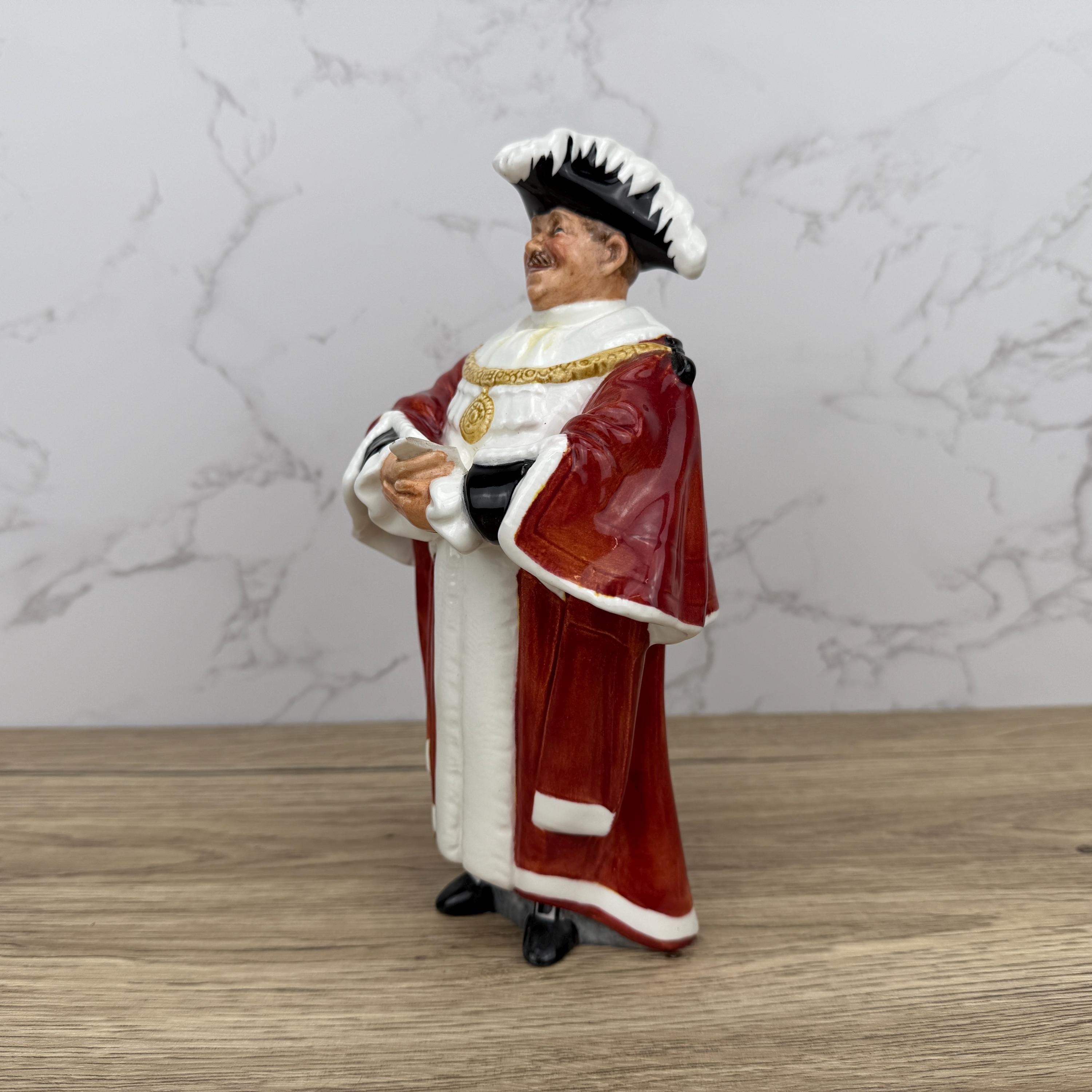 Vintage Royal Doulton Bone China Figurine "The Mayor" HN 2280