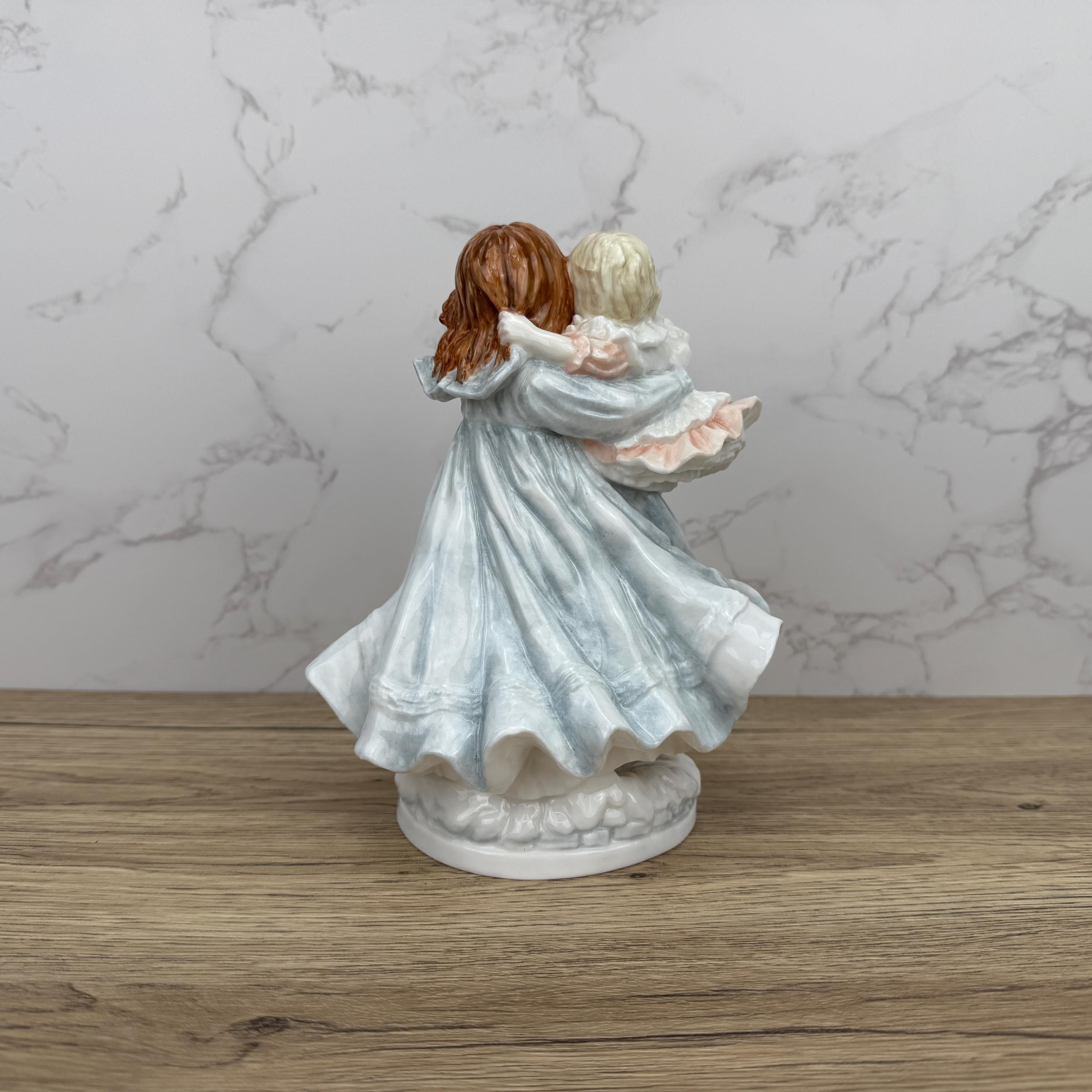 Royal Worcester Porcelain Figurine, "LOVE" Limited Edition, Woodhouse Mitchell Design