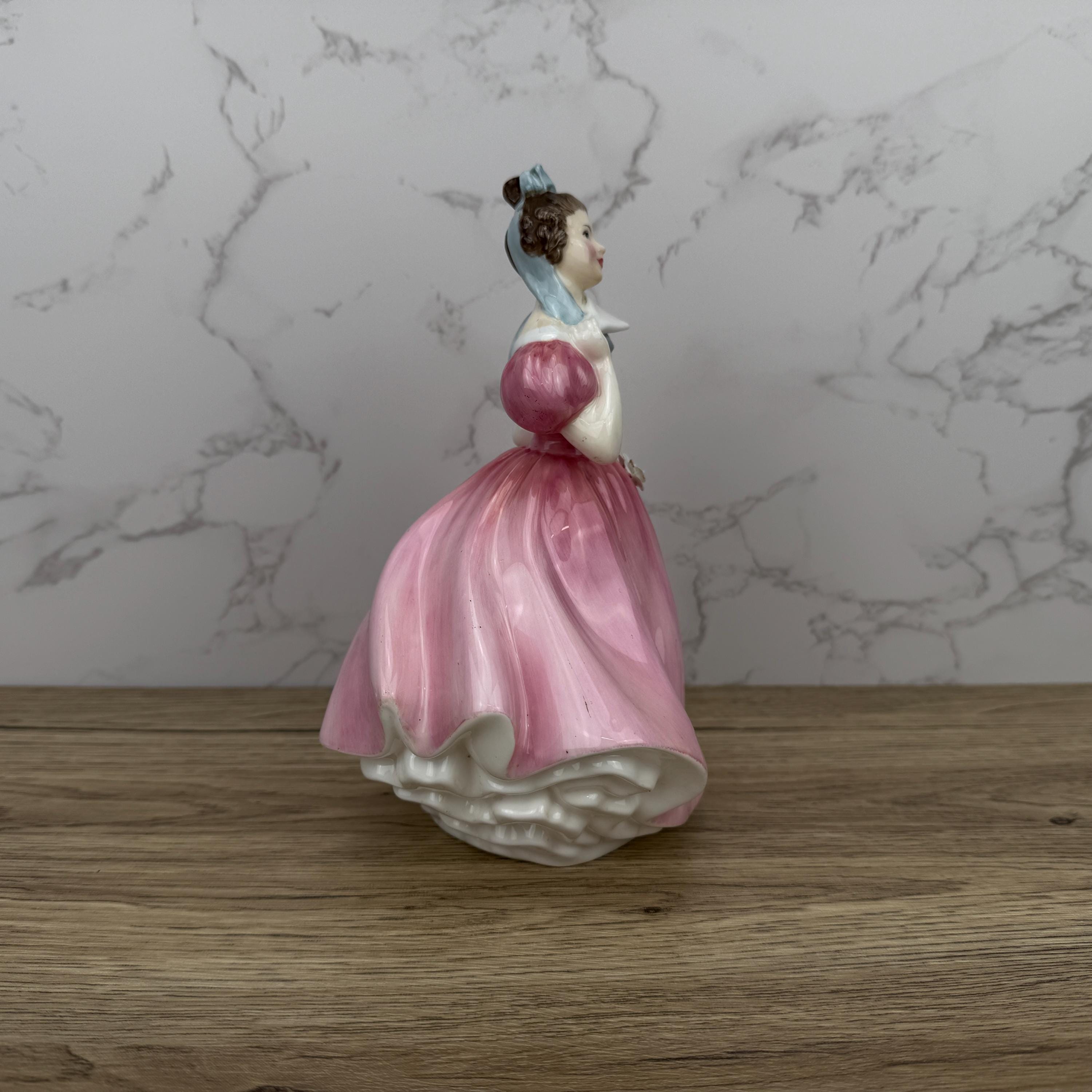 Vintage Royal Doulton Camellia Figurine, Fine Bone China, HN2222