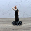 Coalport Pretty Lady Figurine, Hand-Decorated Porcelain, Black Dress