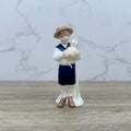 Vintage Royal Doulton Porcelain Figurine, Special Friend with Cat, HN3607