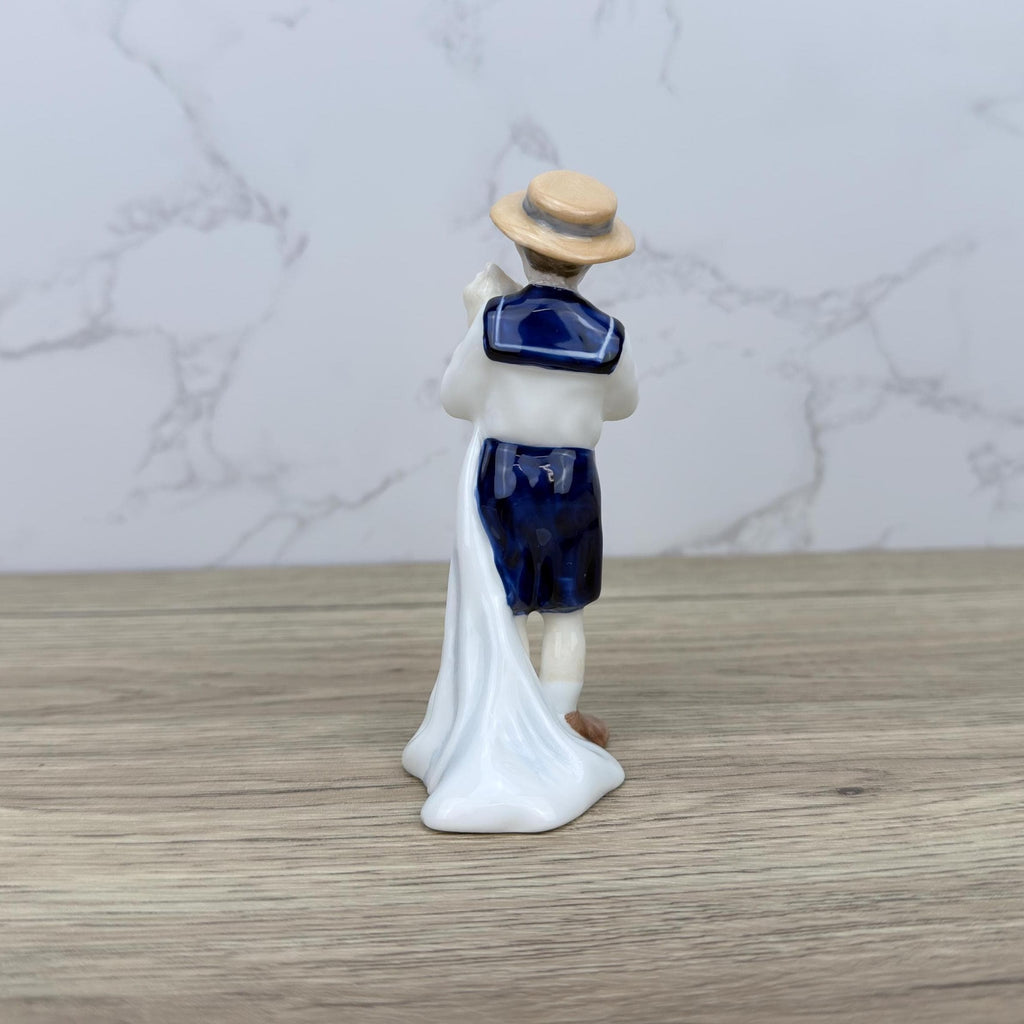 Vintage Royal Doulton Porcelain Figurine, Special Friend with Cat, HN3607