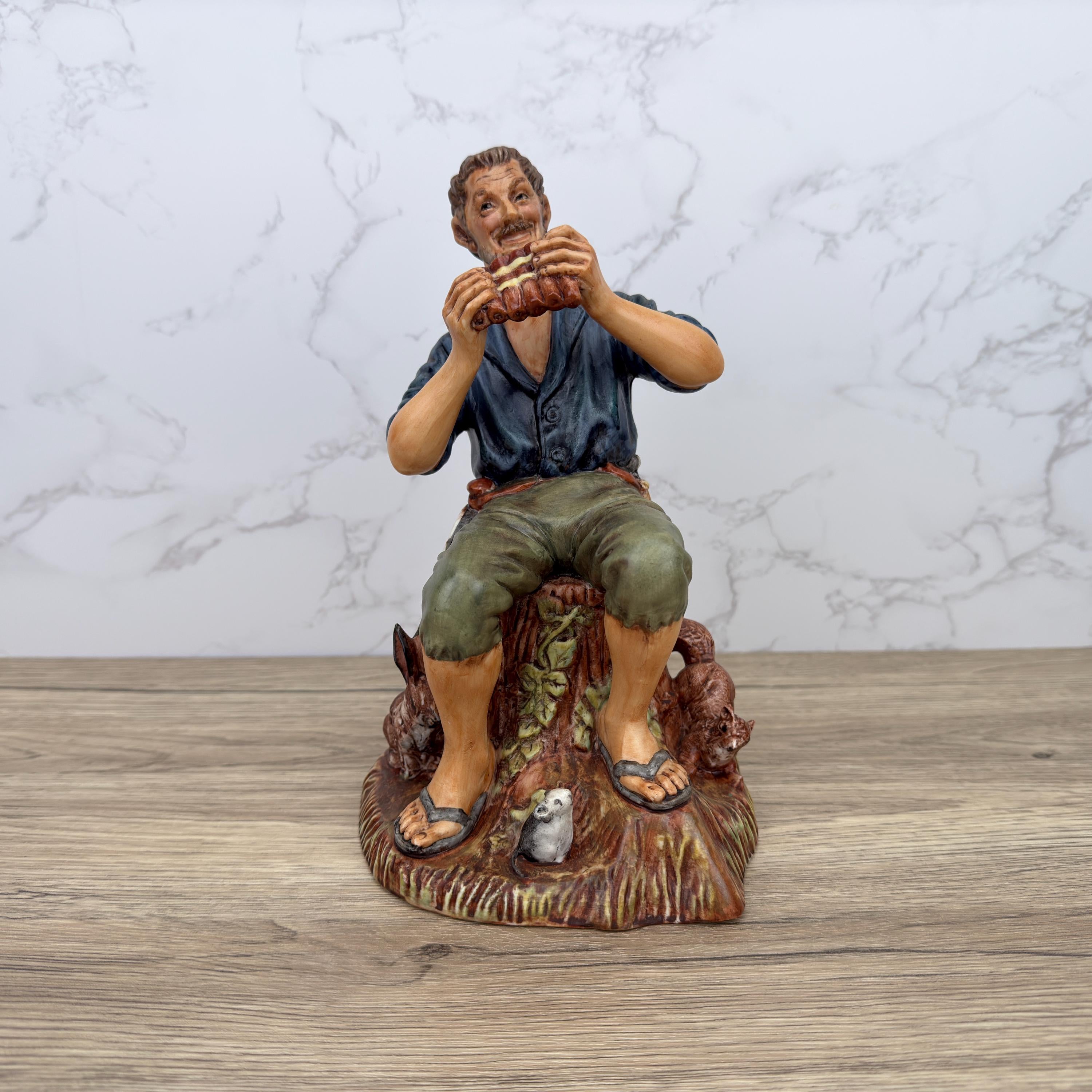 Vintage Royal Doulton Dreamweaver Figurine, HN2283, Matte Porcelain