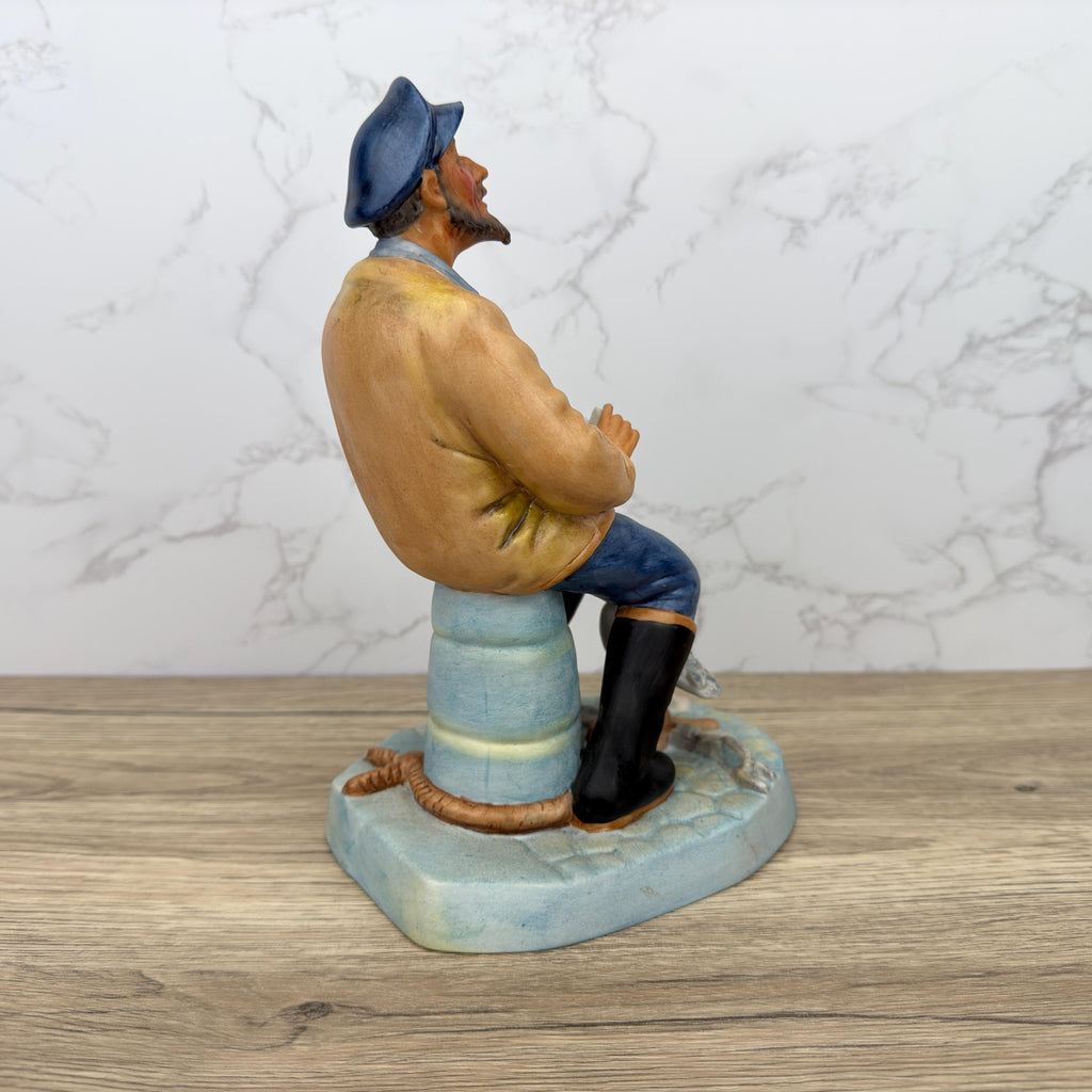 Vintage Royal Doulton Seafarer Figurine HN2455, Matte Ceramic Ornament