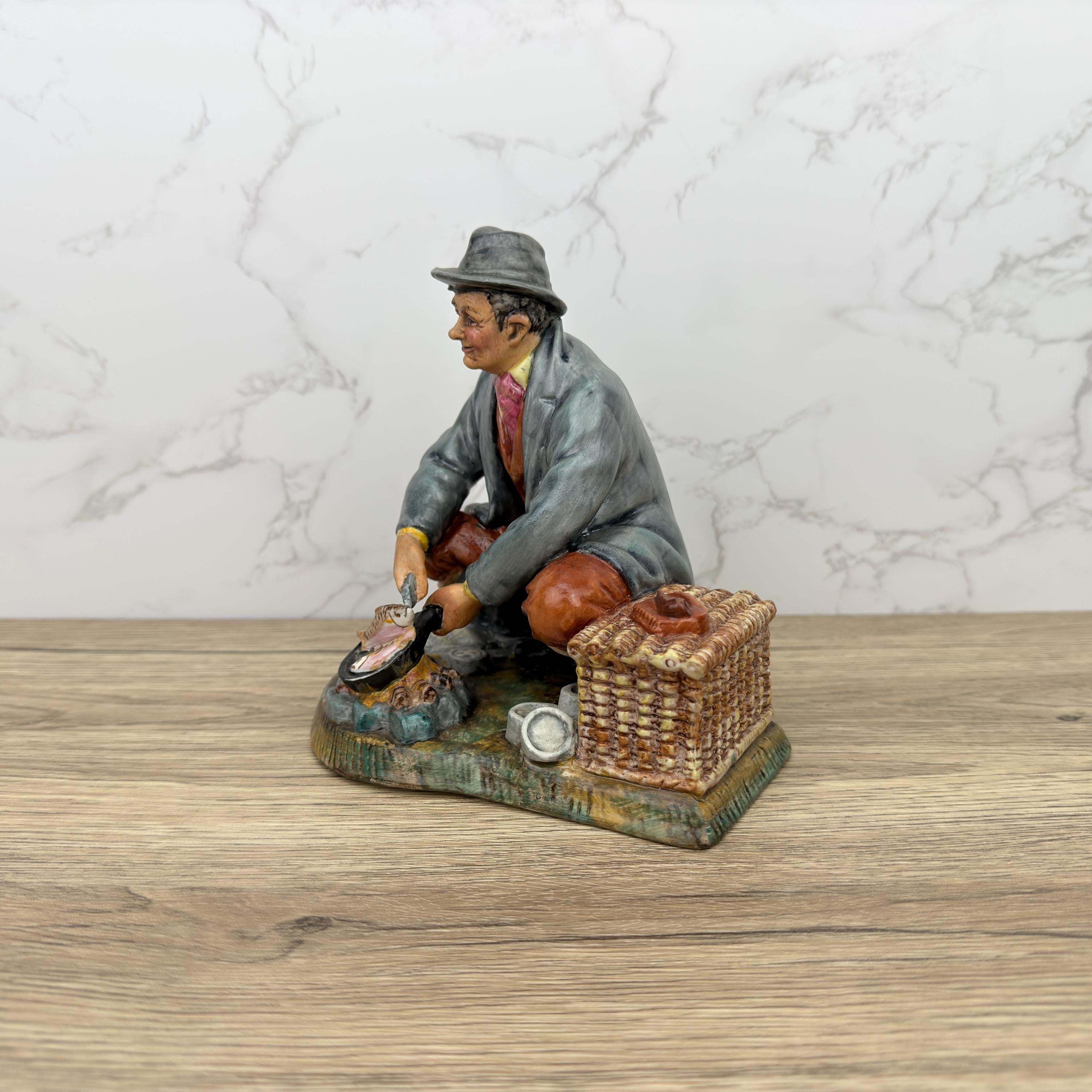 Royal Doulton Porcelain Figurine, Bon Appetit HN2444, Hand Painted