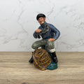 Vintage Royal Doulton Lobster Man Figurine, HN2317, Handmade Porcelain