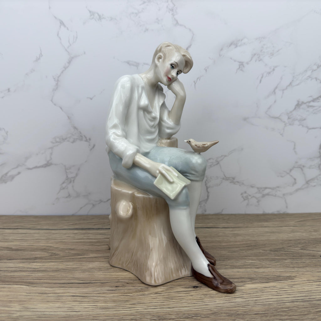 Royal Doulton Reflection Figurine HN3039, 1987 Hand-Painted Ceramic