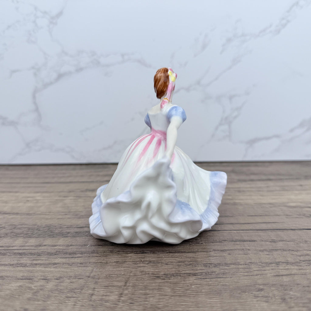 Vintage Royal Doulton Ninette Figurine HN3215, Bone China Collectors Lady (Repaired Neck)