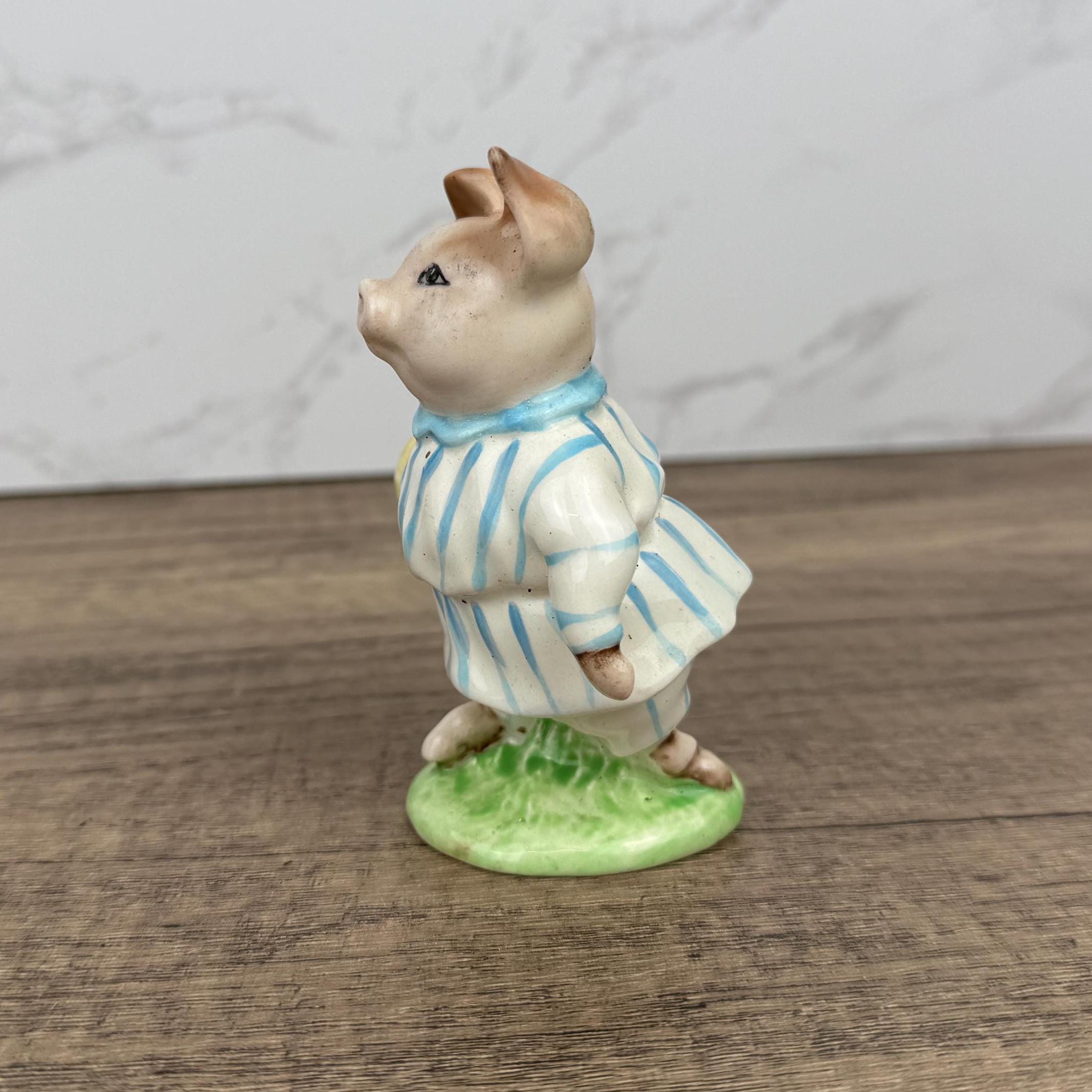 Beswick Beatrix Potter Figurine, Little Pig Robinson, Early Version