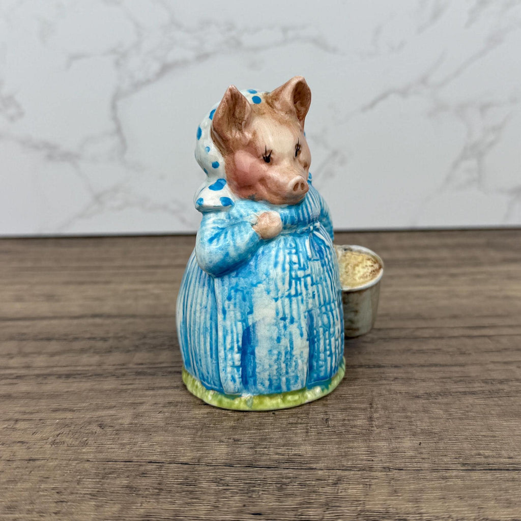 Vintage Beswick Beatrix Potter Aunt Pettitoes Porcelain Figurine