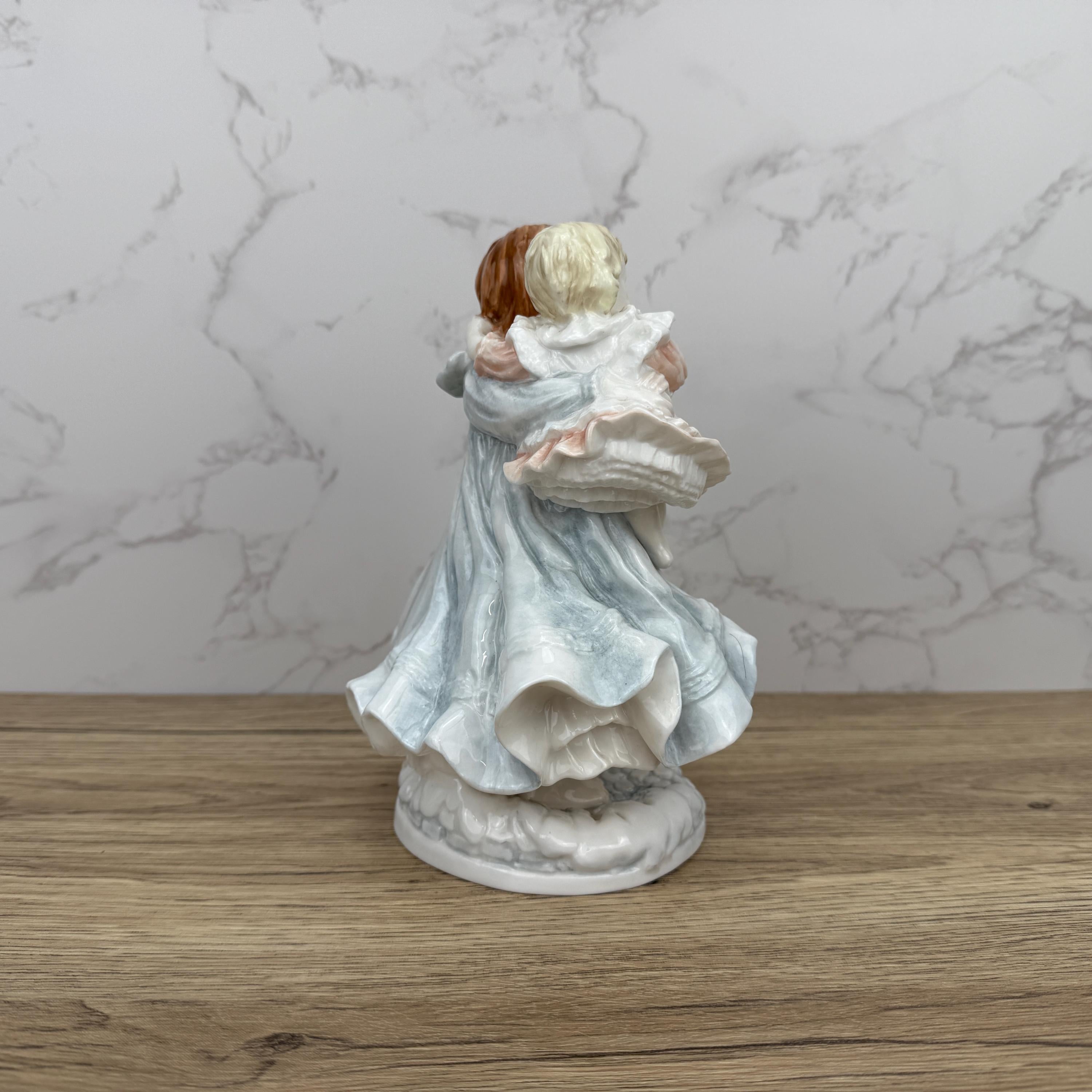 Royal Worcester Porcelain Figurine, "LOVE" Limited Edition, Woodhouse Mitchell Design
