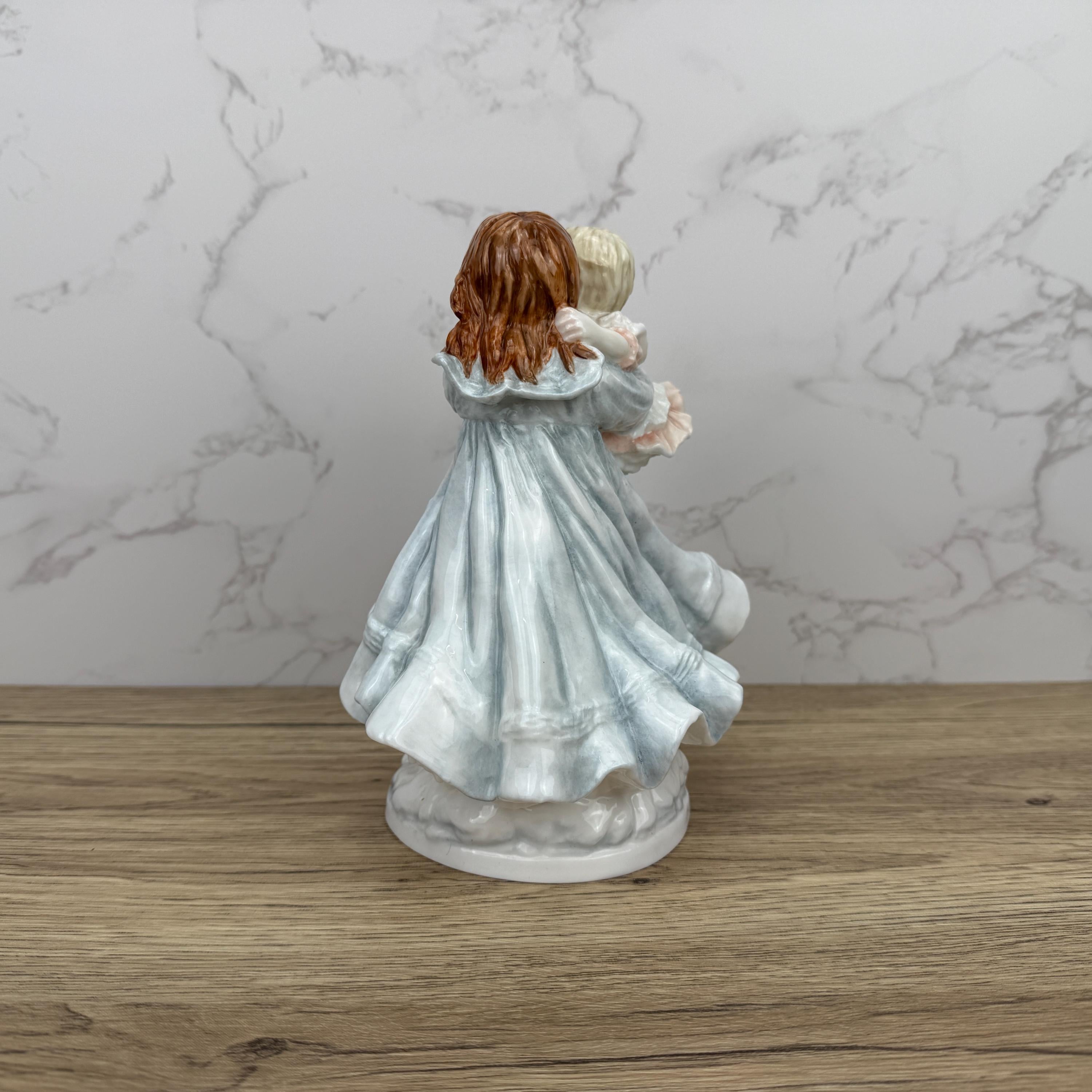 Royal Worcester Porcelain Figurine, "LOVE" Limited Edition, Woodhouse Mitchell Design
