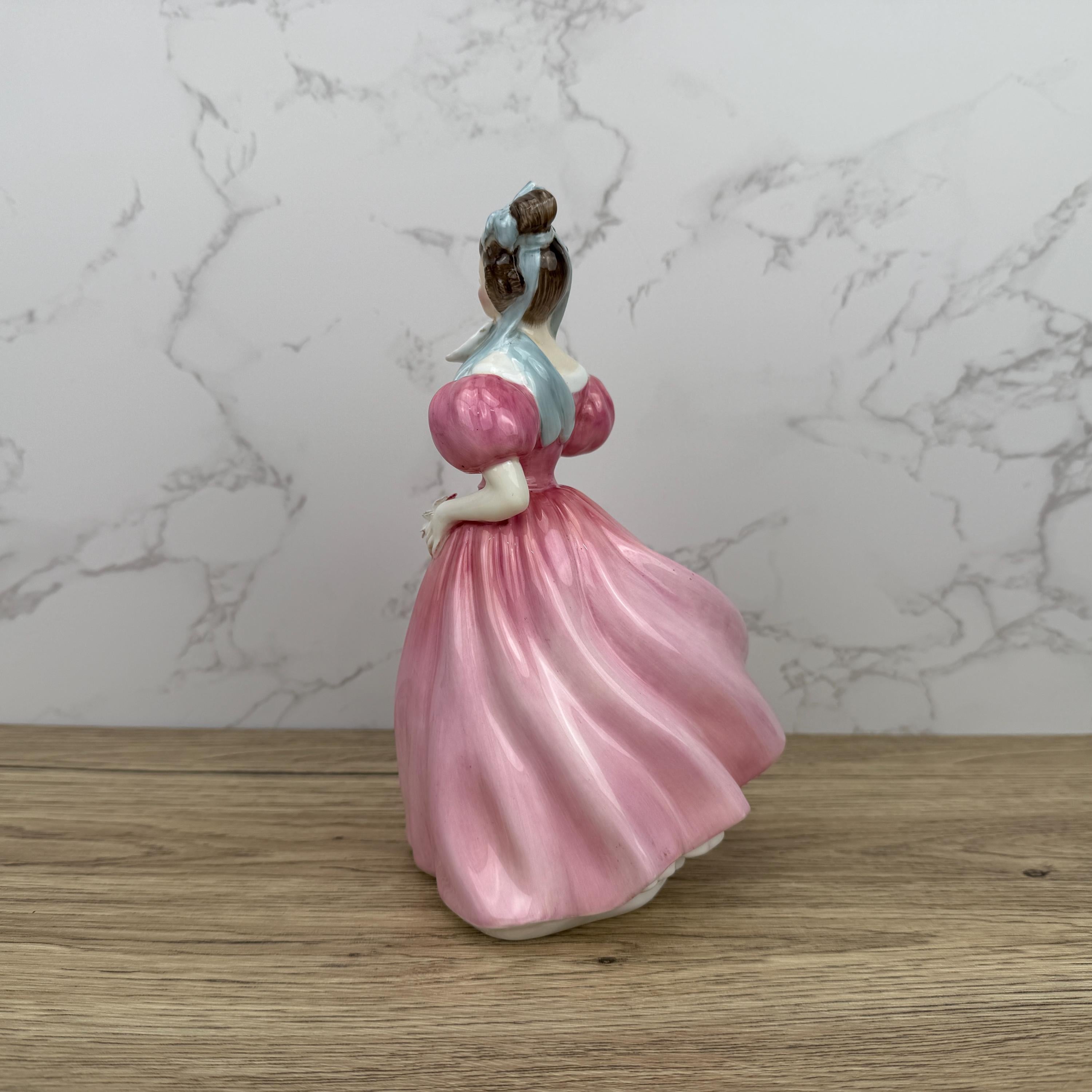 Vintage Royal Doulton Camellia Figurine, Fine Bone China, HN2222